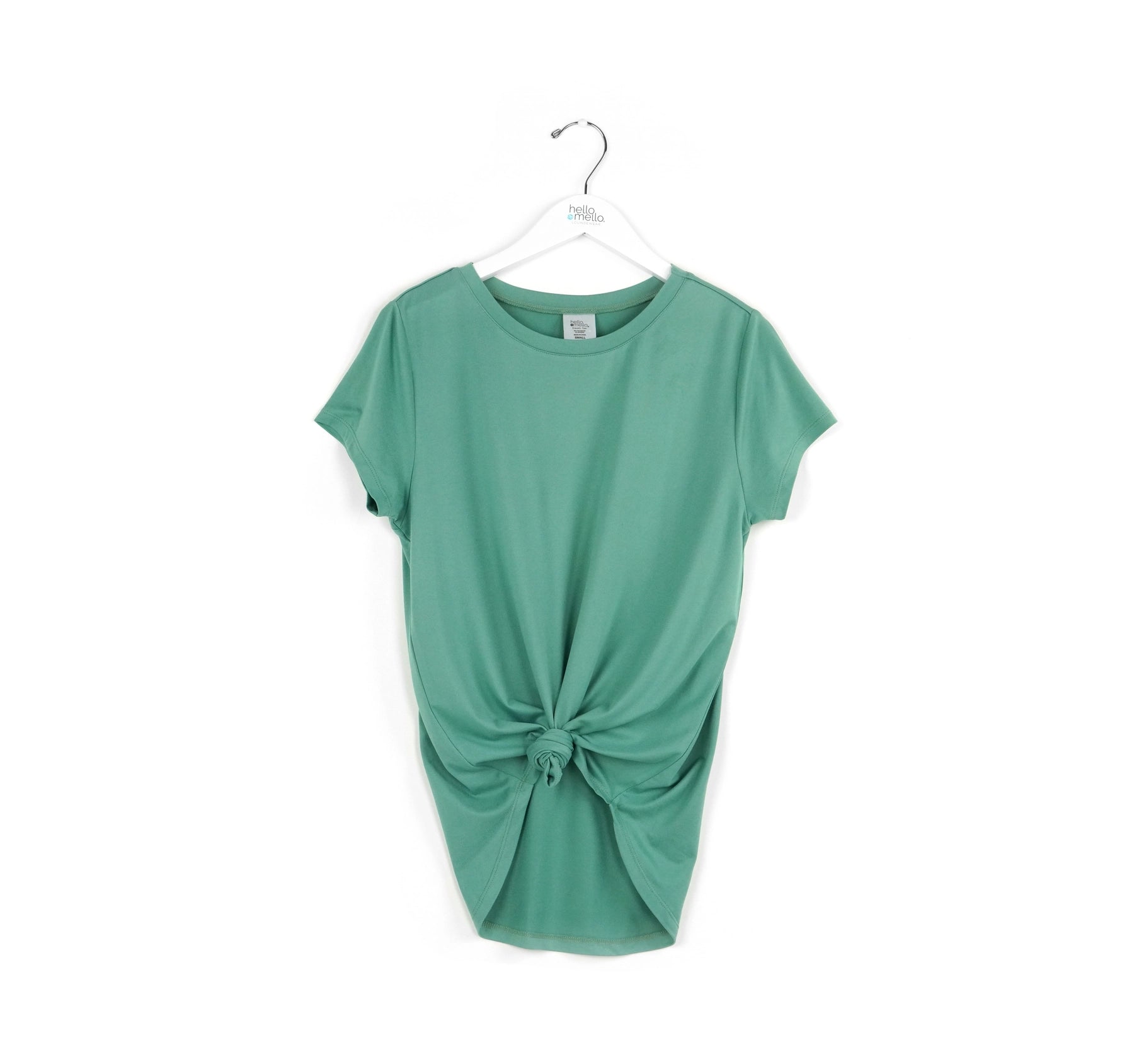 Hello Mello Dream Tee in Sage - The Pink Pineapple 850