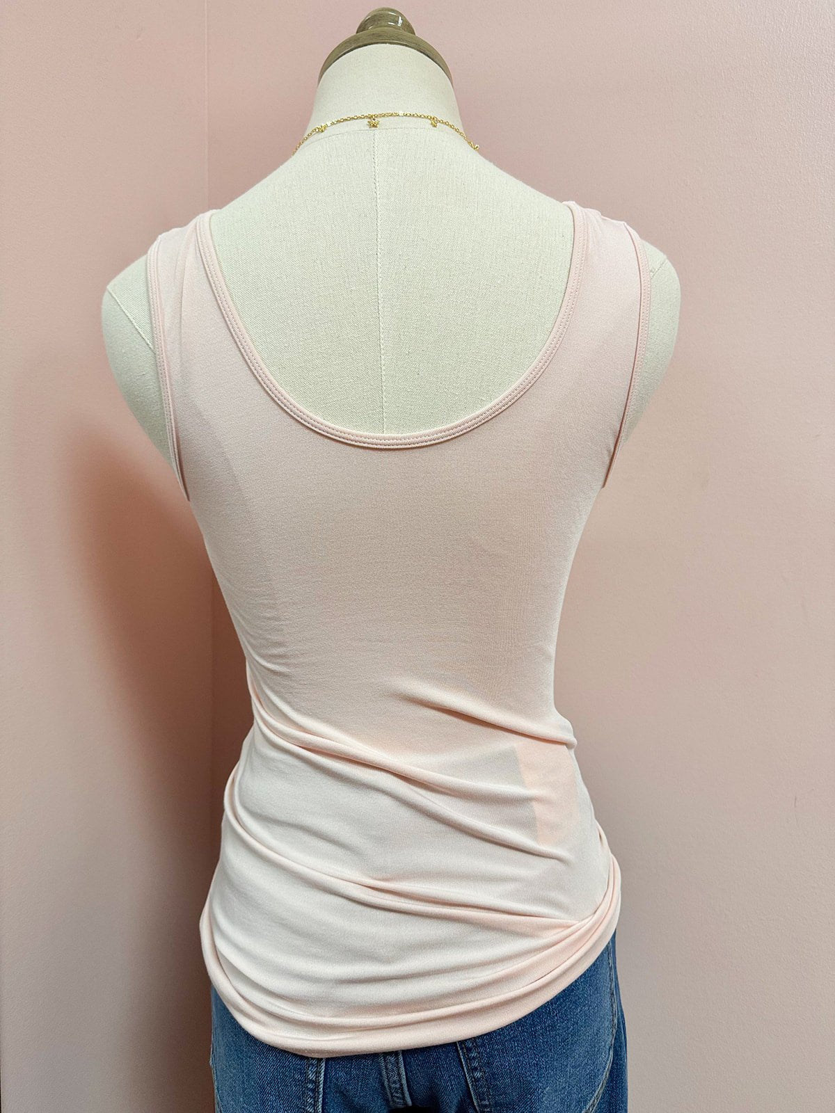 Hidden Gem Reversible Tank in Blush - The Pink Pineapple 850