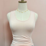 Hidden Gem Reversible Tank in Blush - The Pink Pineapple 850