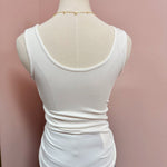 Hidden Gem Reversible Tank in Ivory - The Pink Pineapple 850