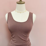 Hidden Gem Reversible Tank in Mauve - The Pink Pineapple 850