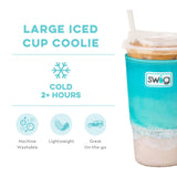 High Tide Iced Cup Coolie (Large) - The Pink Pineapple 850