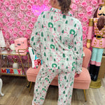 Holiday House Pajama Set - The Pink Pineapple 850