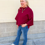 Holland Wine Serenity Sweater - The Pink Pineapple 850