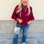 Holland Wine Serenity Sweater - The Pink Pineapple 850