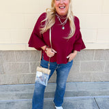 Holland Wine Serenity Sweater - The Pink Pineapple 850