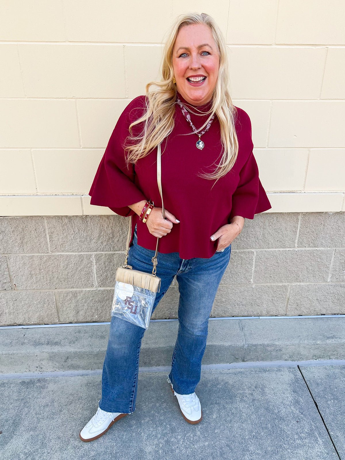 Holland Wine Serenity Sweater - The Pink Pineapple 850