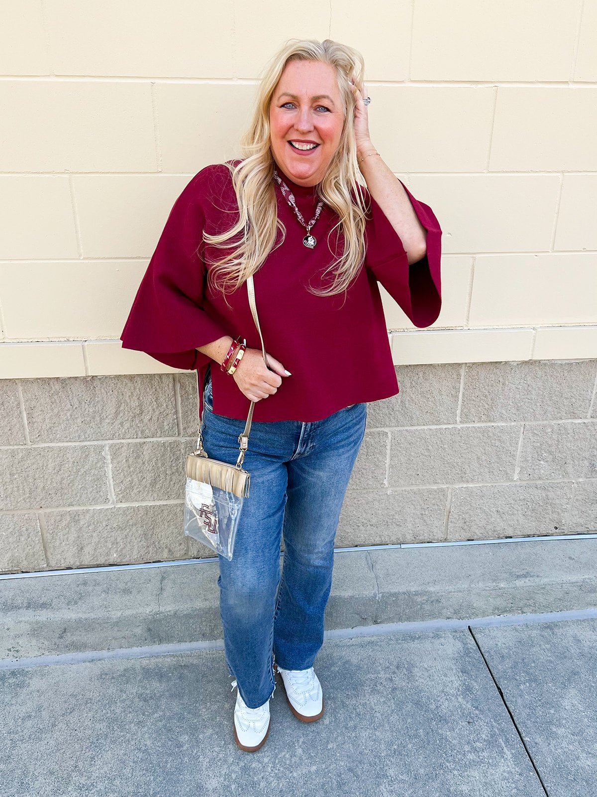 Holland Wine Serenity Sweater - The Pink Pineapple 850