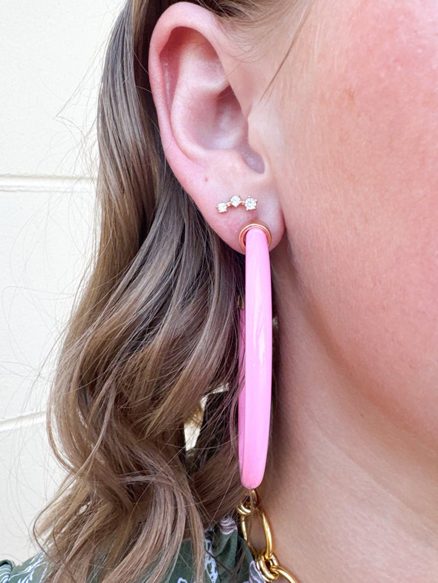 [Hoo Hoops] in Bubble Gum - The Pink Pineapple 850