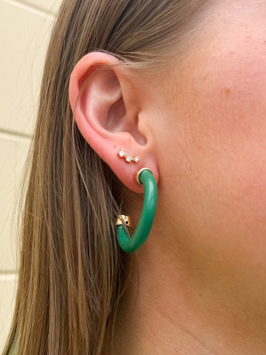 Hoo Hoops Minis - Kelly Green - The Pink Pineapple 850