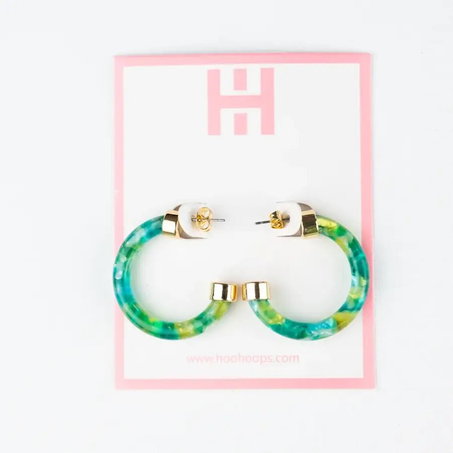 Hoo Hoops Minis - Multi Green - The Pink Pineapple 850