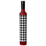 Houndstooth Bottle Umbrella - The Pink Pineapple 850
