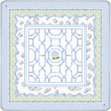 House of Hydrangea Mahjong Mat - The Pink Pineapple 850