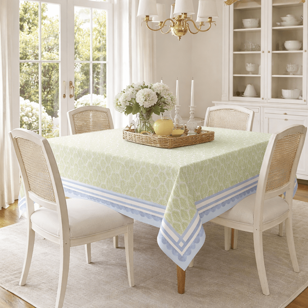 House of Hydrangea Mahjong Tablecloth - The Pink Pineapple 850