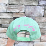 “How Lucky Are We” Green Polka Dot Trucker Hat - The Pink Pineapple 850