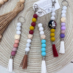 [Humble House] Silicone Beaded Tassel Keychains - The Pink Pineapple 850