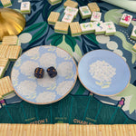 Hydrangea Medium Trinket Dice Catchall Dish - The Pink Pineapple 850