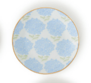 Hydrangea Medium White Trinket Dice Catchall Dish - The Pink Pineapple 850