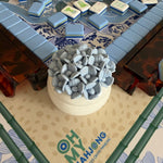Hydrangea Porcelain Trinket Dice Box in Blue - The Pink Pineapple 850