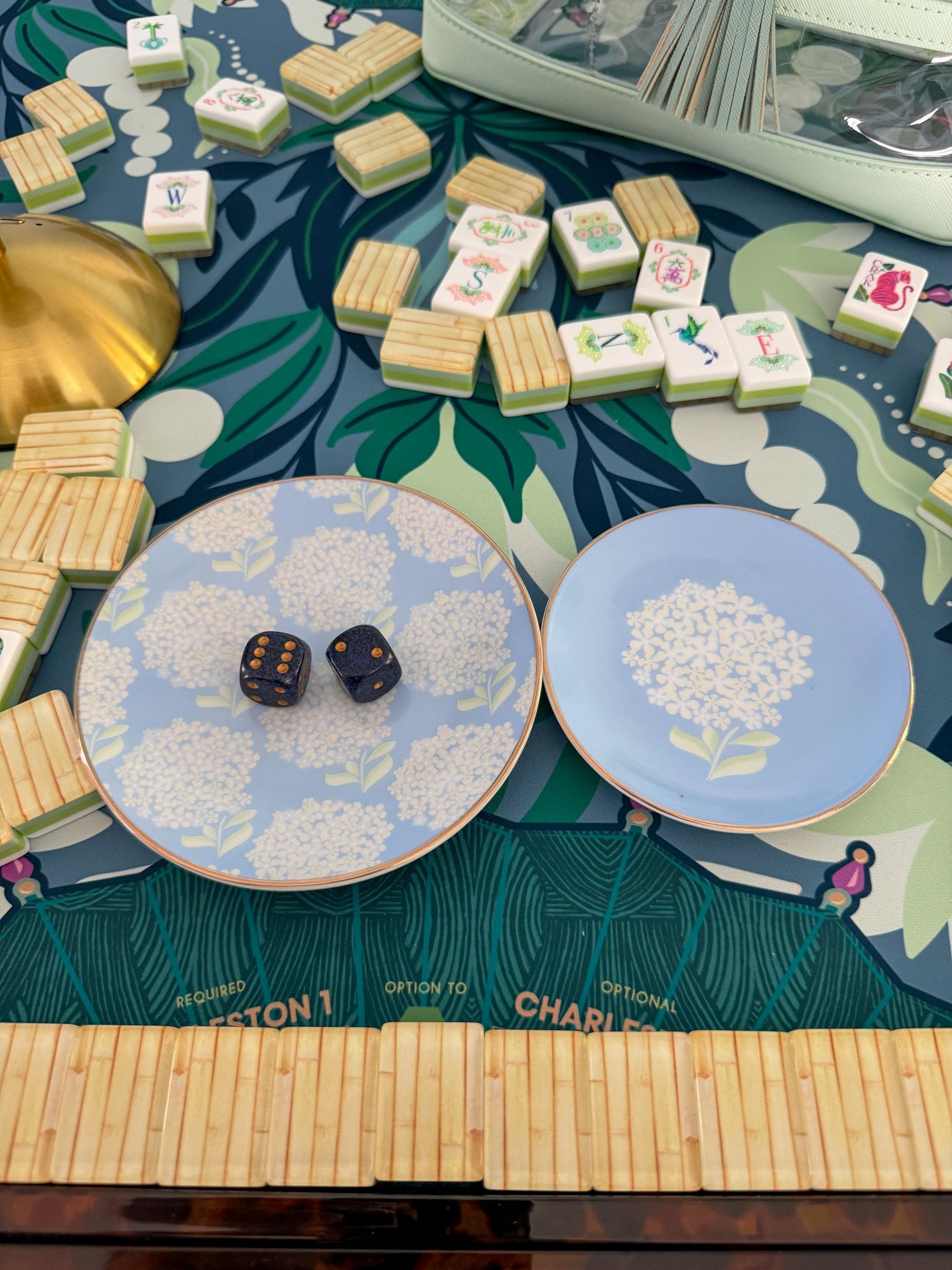 Hydrangea Small Trinket Dice Catchall - The Pink Pineapple 850