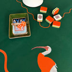 Ibis Royale Mahjong Mat - The Pink Pineapple 850