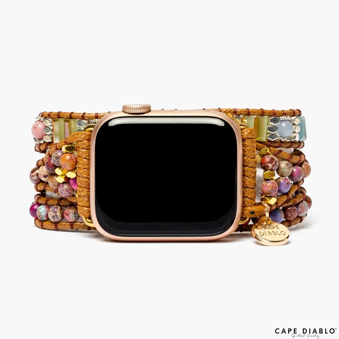 Imperial Heart Apple Watch Strap - The Pink Pineapple 850