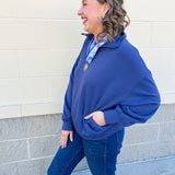 Indigo Ridge Half - Zip - The Pink Pineapple 850