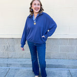 Indigo Ridge Half - Zip - The Pink Pineapple 850