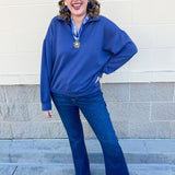 Indigo Ridge Half - Zip - The Pink Pineapple 850