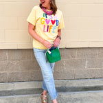 It’s A Good Life Graphic Tee - The Pink Pineapple 850