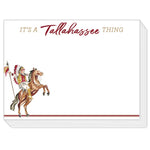 It’s a Tallahassee Thing Luxe Large Notepad - The Pink Pineapple 850