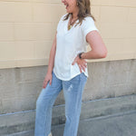 Ivory Hour Sweater Top - The Pink Pineapple 850
