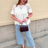 Ivory Lace Muse Blouse - The Pink Pineapple 850