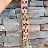 Ivory Spirit Woven Bag Strap - The Pink Pineapple 850