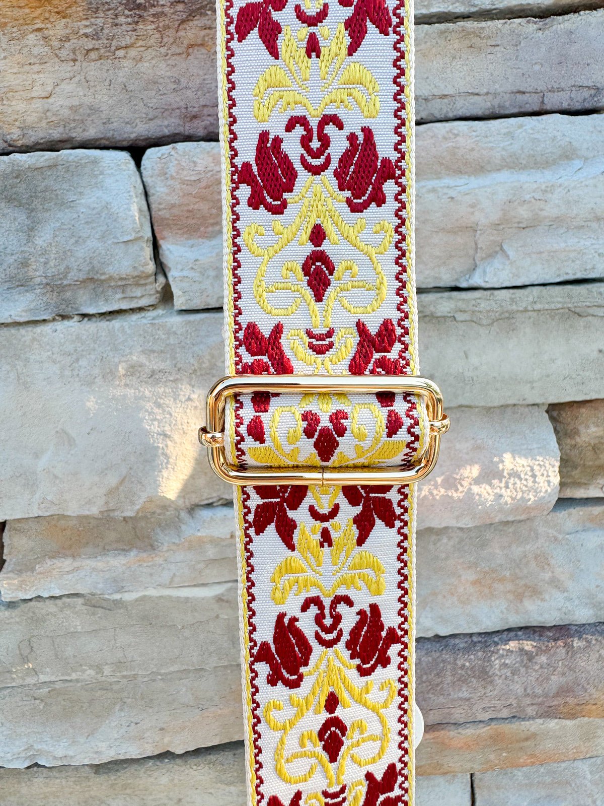 Ivory Spirit Woven Bag Strap - The Pink Pineapple 850