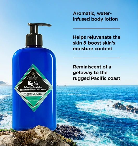 Jack Black Big Sir Body Lotion 16oz - The Pink Pineapple 850