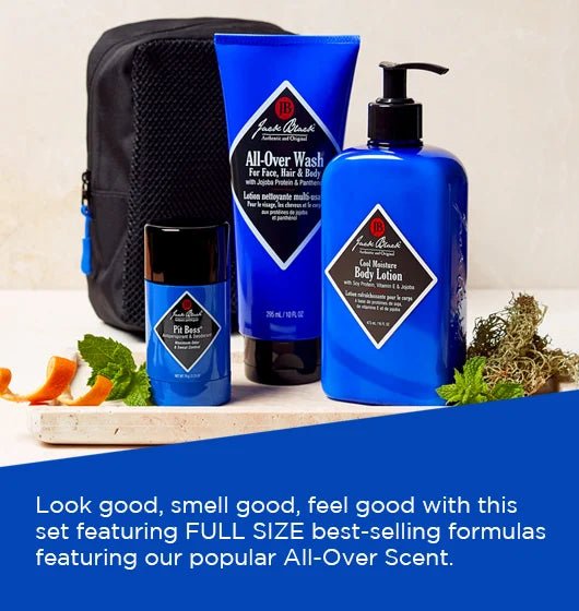 Jack Black Clean & Cool Body Basics Set - The Pink Pineapple 850