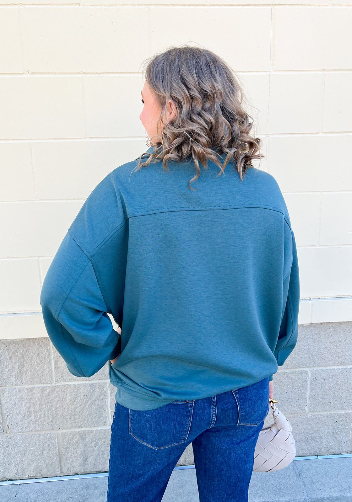 Jade Canyon Half - Zip - The Pink Pineapple 850