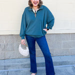 Jade Canyon Half - Zip - The Pink Pineapple 850