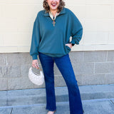 Jade Canyon Half - Zip - The Pink Pineapple 850