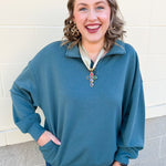 Jade Canyon Half - Zip - The Pink Pineapple 850