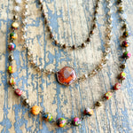 Janet Necklace Orange - The Pink Pineapple 850