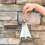 [Joy Susan] Aria Ring Bag in White - The Pink Pineapple 850