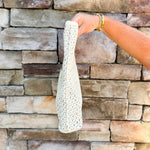 [Joy Susan] Rio Faux Cane Cutout Handle Tote Bag - The Pink Pineapple 850