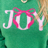 Joyful Bow Holiday Sweatshirt - The Pink Pineapple 850
