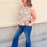 [Judy Blue] Bella High Waisted Petite Flare Tummy Control Jeans - The Pink Pineapple 850