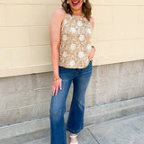 [Judy Blue] Bella High Waisted Petite Flare Tummy Control Jeans - The Pink Pineapple 850