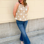 [Judy Blue] Bella High Waisted Petite Flare Tummy Control Jeans - The Pink Pineapple 850