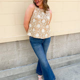 [Judy Blue] Bella High Waisted Petite Flare Tummy Control Jeans - The Pink Pineapple 850