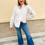 [Judy Blue] Bella High Waisted Petite Flare Tummy Control Jeans - The Pink Pineapple 850